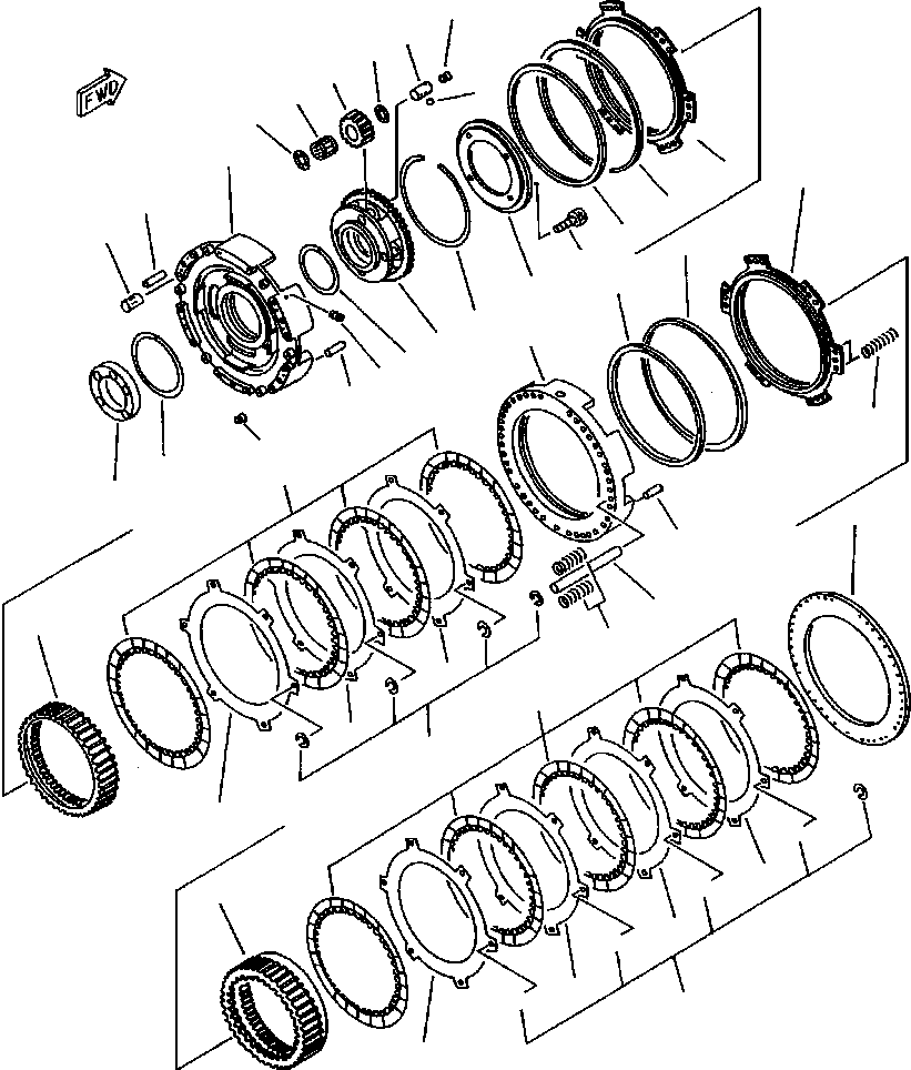 Шайба упорная 04233-13820 KOMATSU
