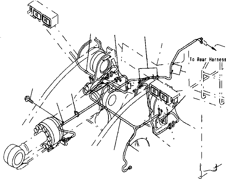 Жгут проводов 428-06-22132 KOMATSU