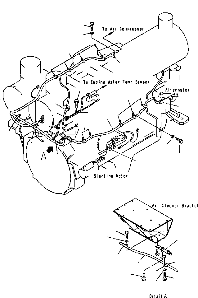 Жгут проводов 428-06-22152 KOMATSU