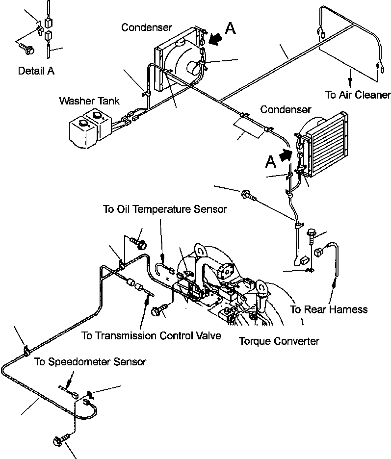 WIRING HARNESS,BULKHEAD 428-06-22211 KOMATSU