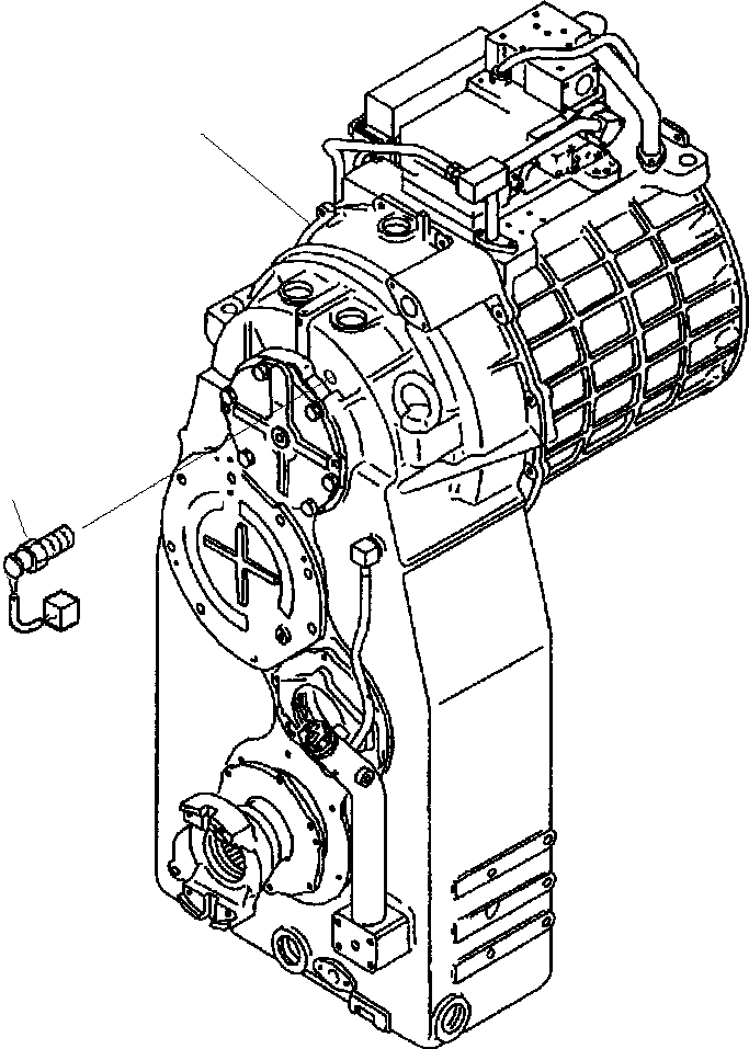 Трансмиссия в сборе 428-15-21000 KOMATSU