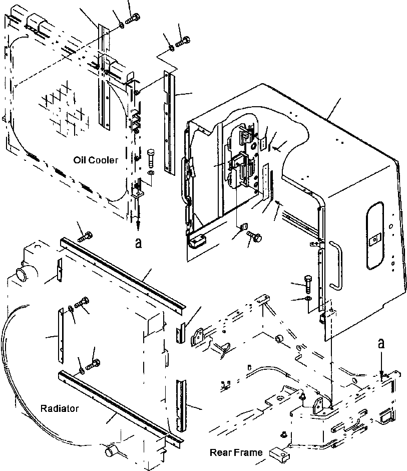 Ограждение 428-54-21391 KOMATSU