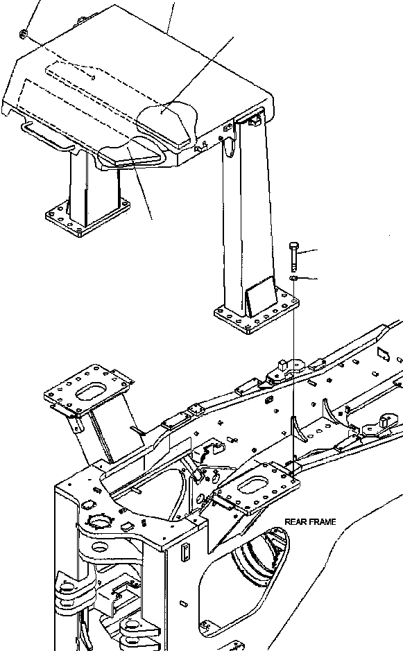 ROPS, CANOPY 428-921-A110 KOMATSU
