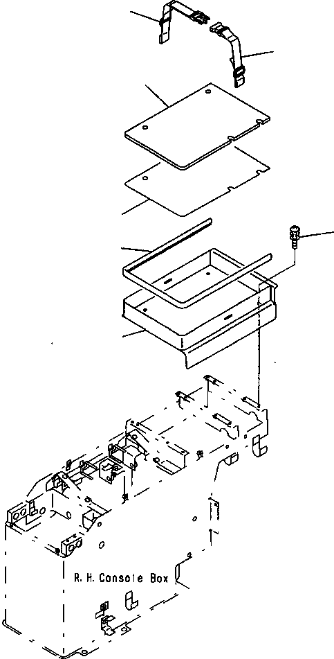 Корпус EJ 2 323 KOMATSU