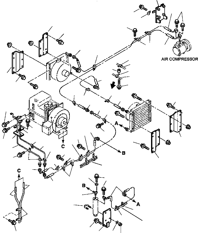 Шланг 428-S62-1130 KOMATSU