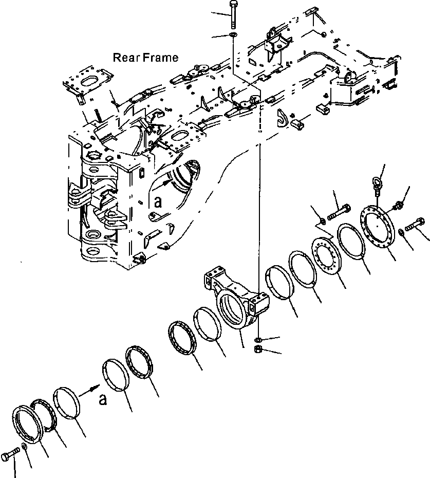 Упорная пластина 428-46-17130 KOMATSU
