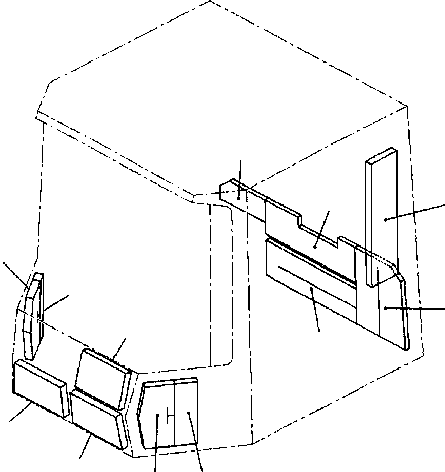 INSULATION PANEL 426-56-A1971 KOMATSU