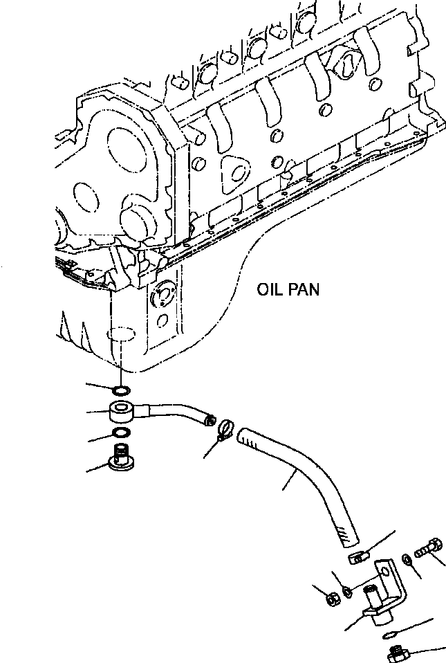HOSE, DRAIN 417-01-A1550 KOMATSU