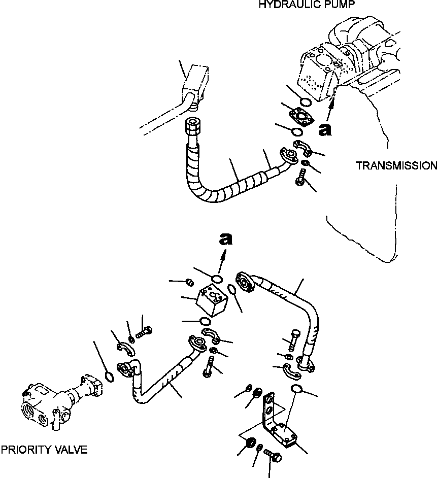 Проставка 07373-10400 KOMATSU