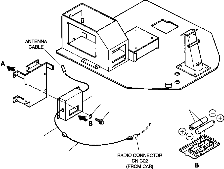 RADIO MODULE 417-967-A020 KOMATSU