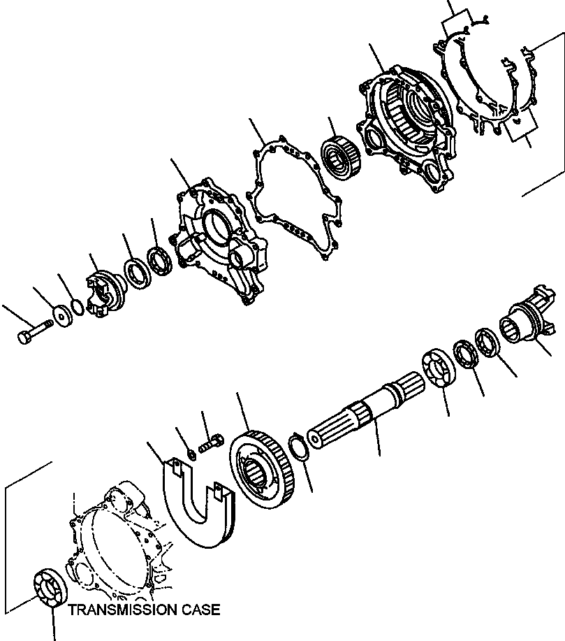 COUPLING,REAR 714-13-14120 KOMATSU