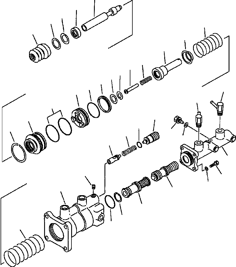 CYLINDER ASSEMBLY, POWER 418-43-27520 KOMATSU