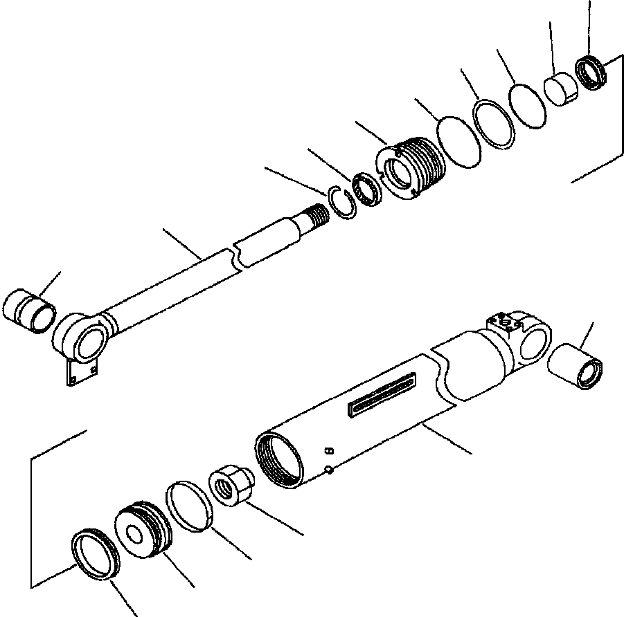 SERVICE KIT,DUMP CYLINDER 707-99-43520 KOMATSU