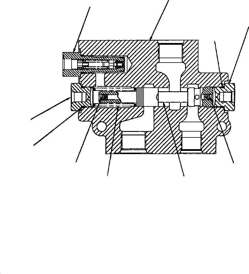 VALVE ASSEMBLY, PRIORITY 418-64-A1120 KOMATSU