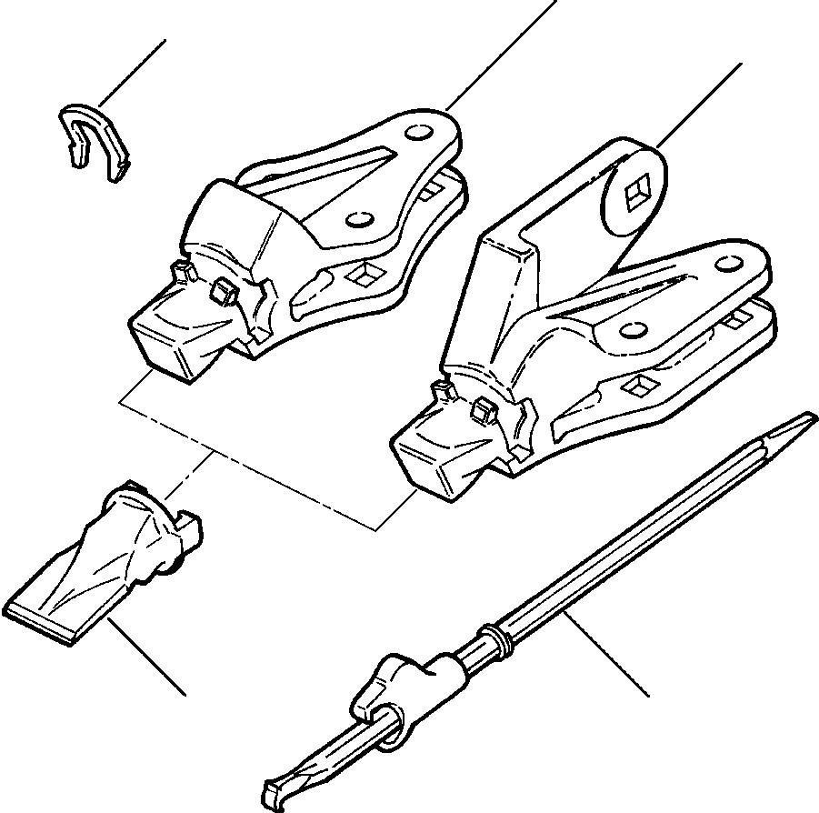 ADAPTER R.H. CORNER 418-A47-A160 KOMATSU
