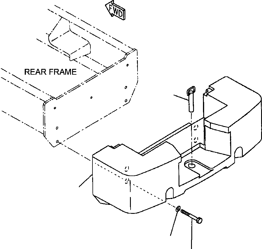 COUNTERWEIGHT, 1390KG 418-46-25162 KOMATSU