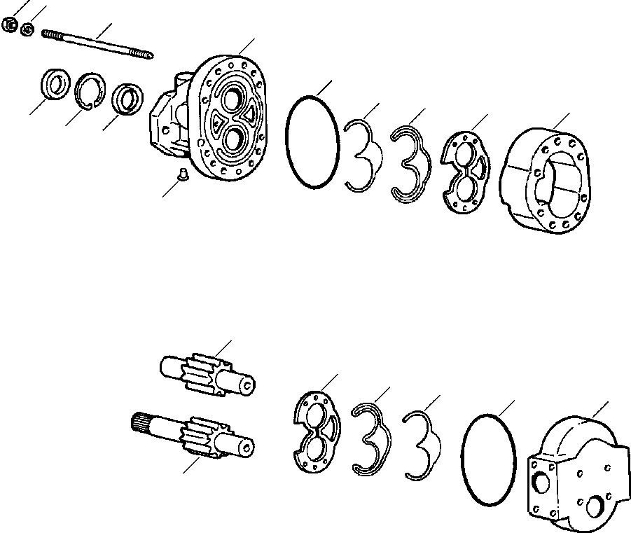 PUMP ASSEMBLY, HYDRAULIC 418-62-A1160 KOMATSU