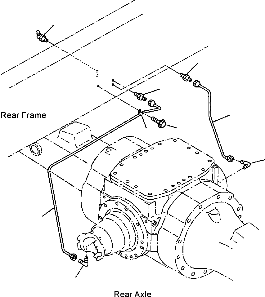 Трубка 417-46-26110 KOMATSU