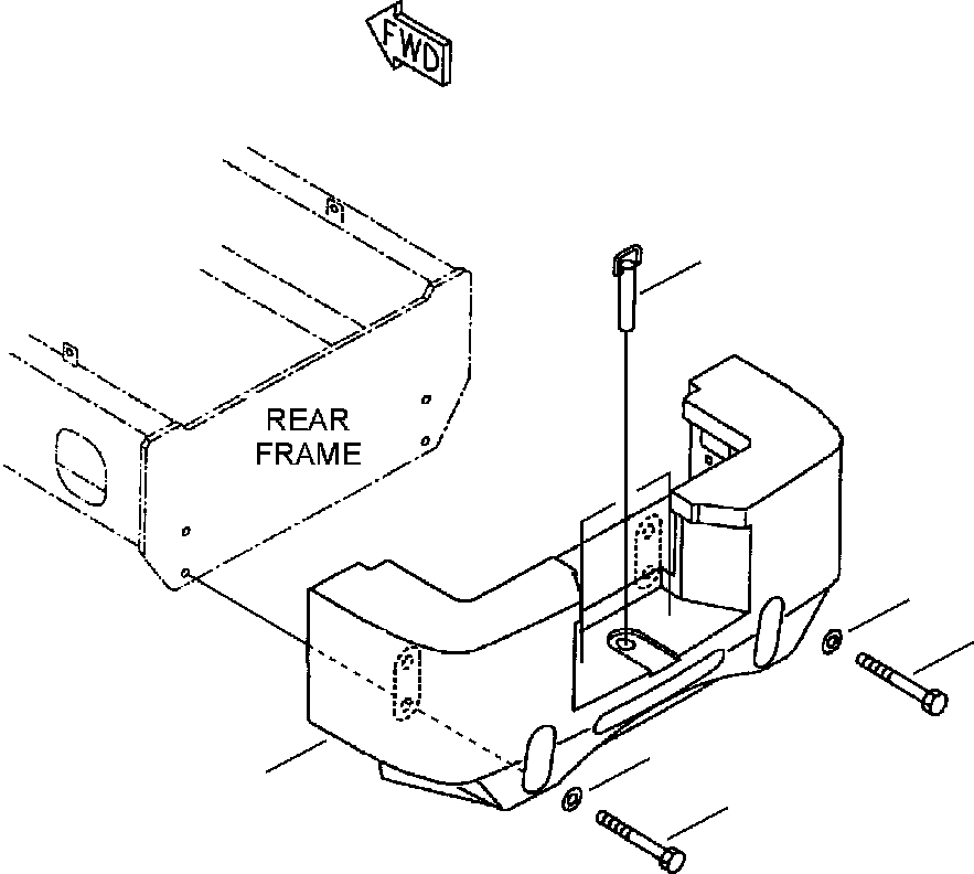 COUNTERWEIGHT UNIT 417-46-25161 KOMATSU