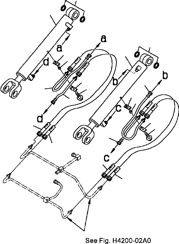 Трубка 417-62-23680 KOMATSU
