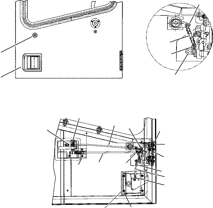 ROD, DOOR LOCK 416-926-A710 KOMATSU