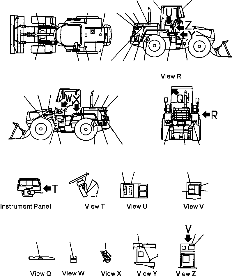 PLATE, OPERATING - DOOR LOCK 416-56-A1110 KOMATSU