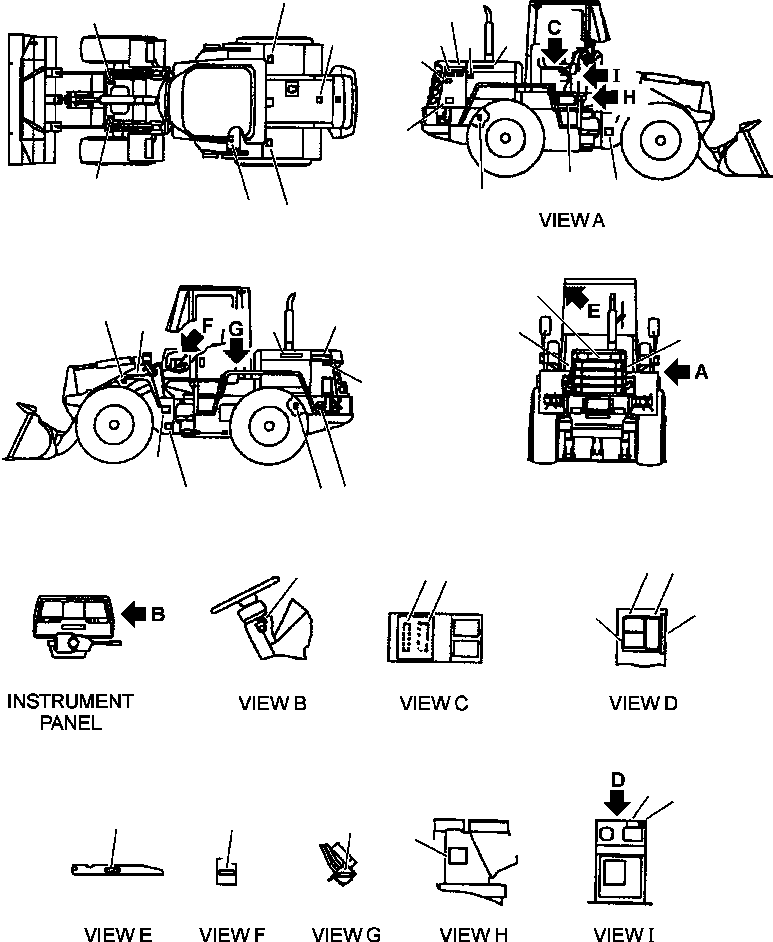 Табличка смазки 417-93-32130 KOMATSU