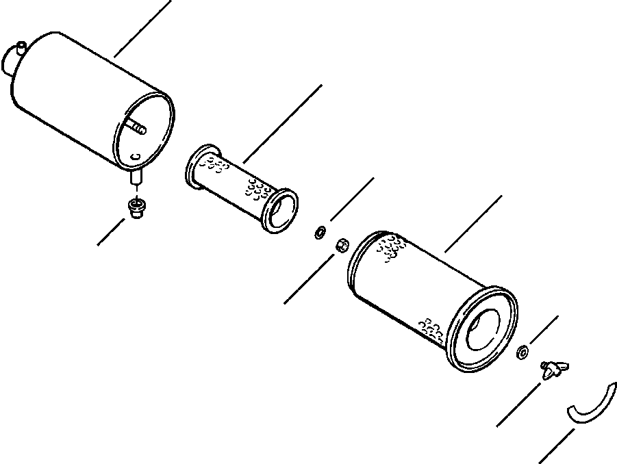 ELEMENT, PRIMARY 600-181-6550 KOMATSU
