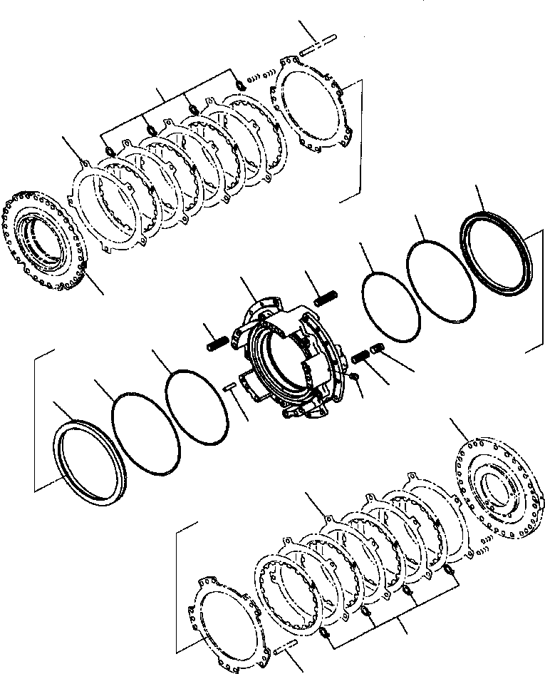 Трансмиссия в сборе 425-15-21003 KOMATSU