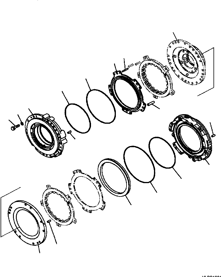 HOUSING,2ND 425-15-21141 KOMATSU