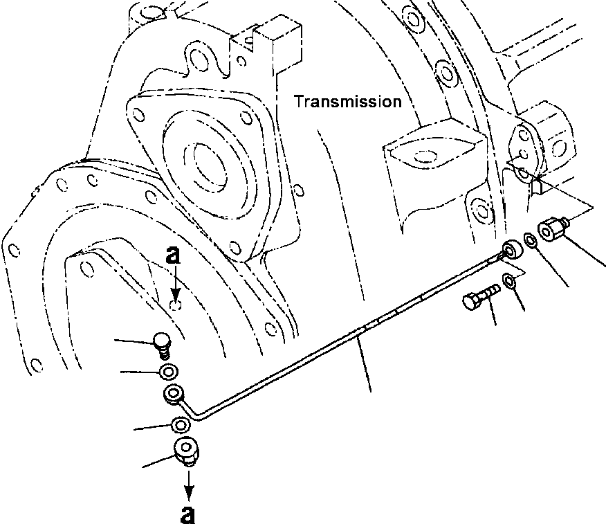 Трубка 425-15-23910 KOMATSU