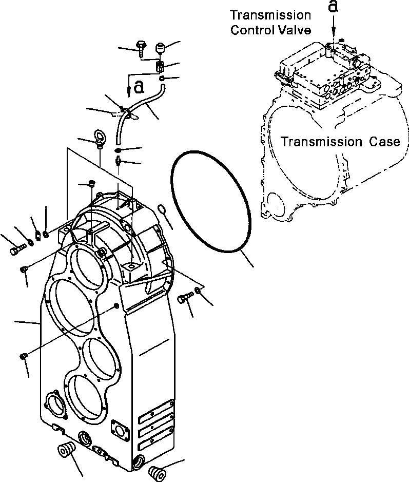 Уплотнительное кольцо круглого сечения 425-15-19610 KOMATSU