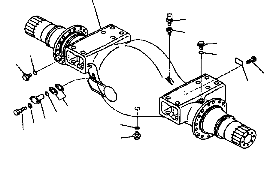 HOUSING,FRONT 426-22-23101 KOMATSU