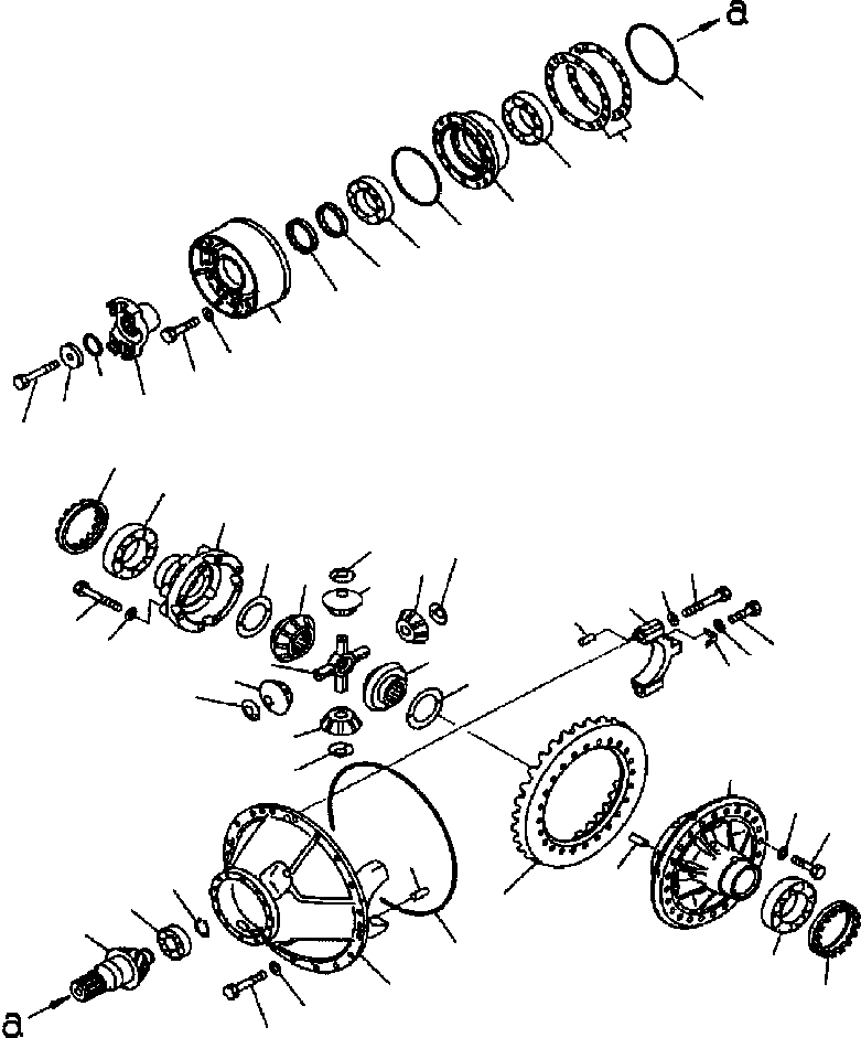Штифт установочный 175-21-1280 KOMATSU