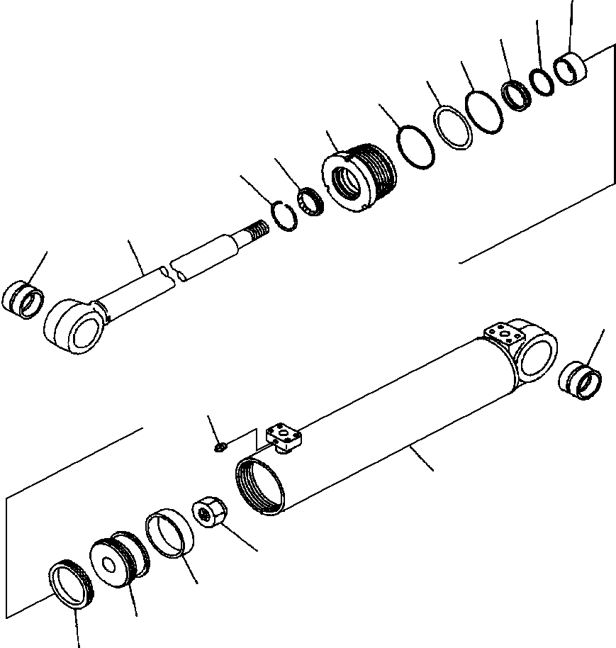 NUT, NYLON 071645-15252 KOMATSU