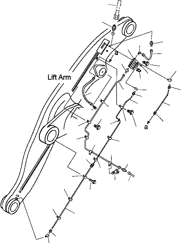 Форсунка в сборе TA 4 411 KOMATSU