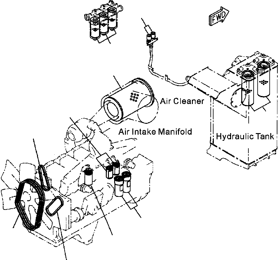 Уплотнительное кольцо круглого сечения 419-60-15373 KOMATSU