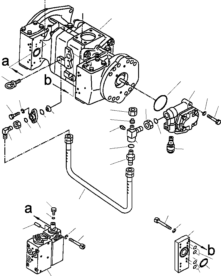 Пробка 07022-00414 KOMATSU