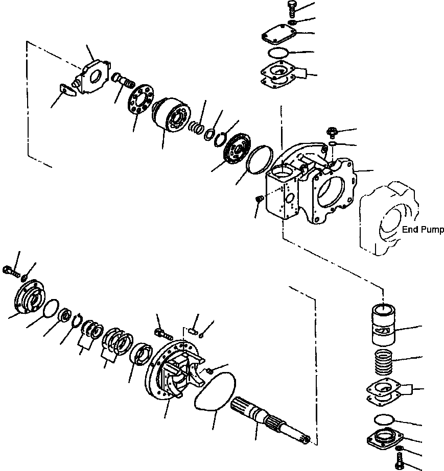 CRADLE SUBASSEMBLY, FRONT 708-2L-04450 KOMATSU