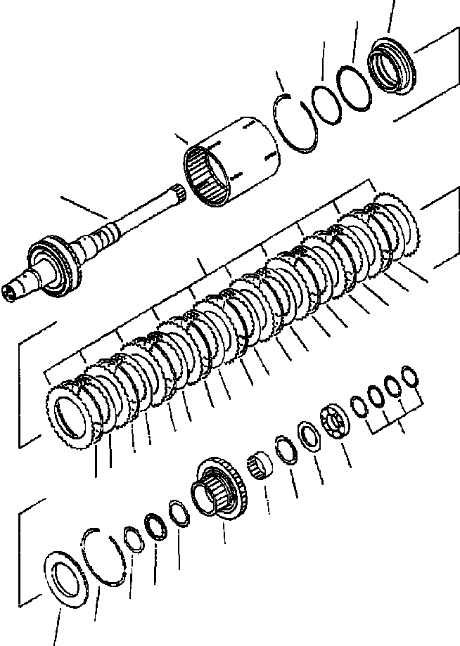 CLUTCH ASS'Y,FORWARD AND REVERSE 714-16-12040 KOMATSU
