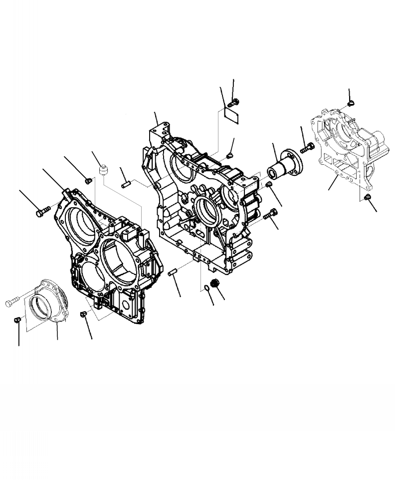 TRANSFER ASSEMBLY 419-17-40000 KOMATSU