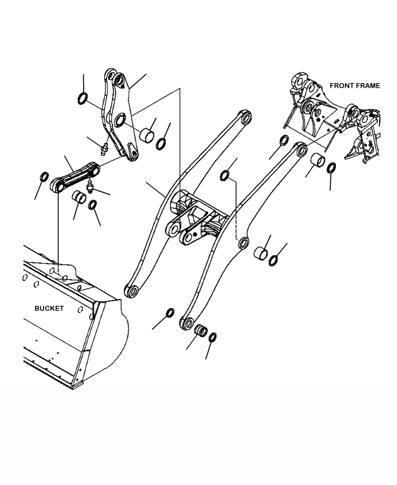 BOOM ASSEMBLY 421-70-A1702 KOMATSU
