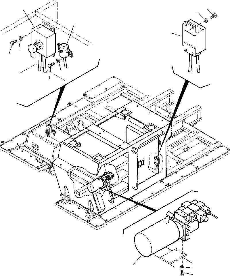 TILT SOLENOID, CAB 20Y-46-A1920 KOMATSU