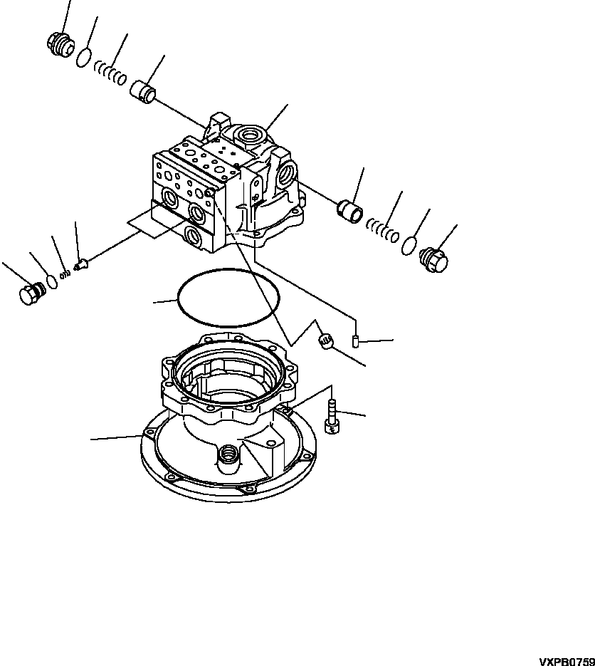 Корпус 706-7G-41111 KOMATSU