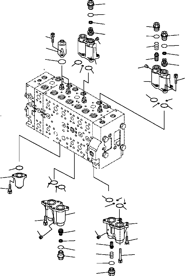 CASE SUB ASSEMBLY 723-46-18331 KOMATSU