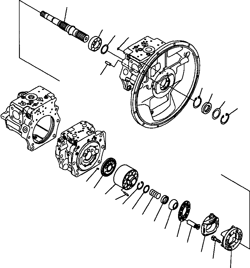 CRADLE ASSEMBLY 708-2G-04161 KOMATSU