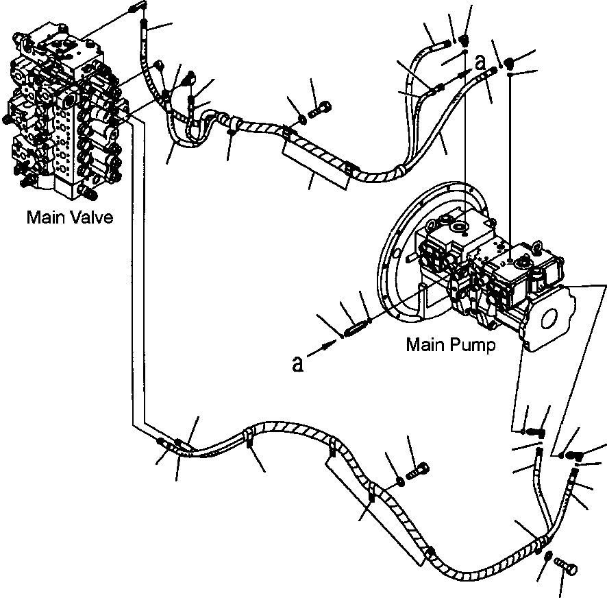 Шланг в сборе 207-62-71671 KOMATSU