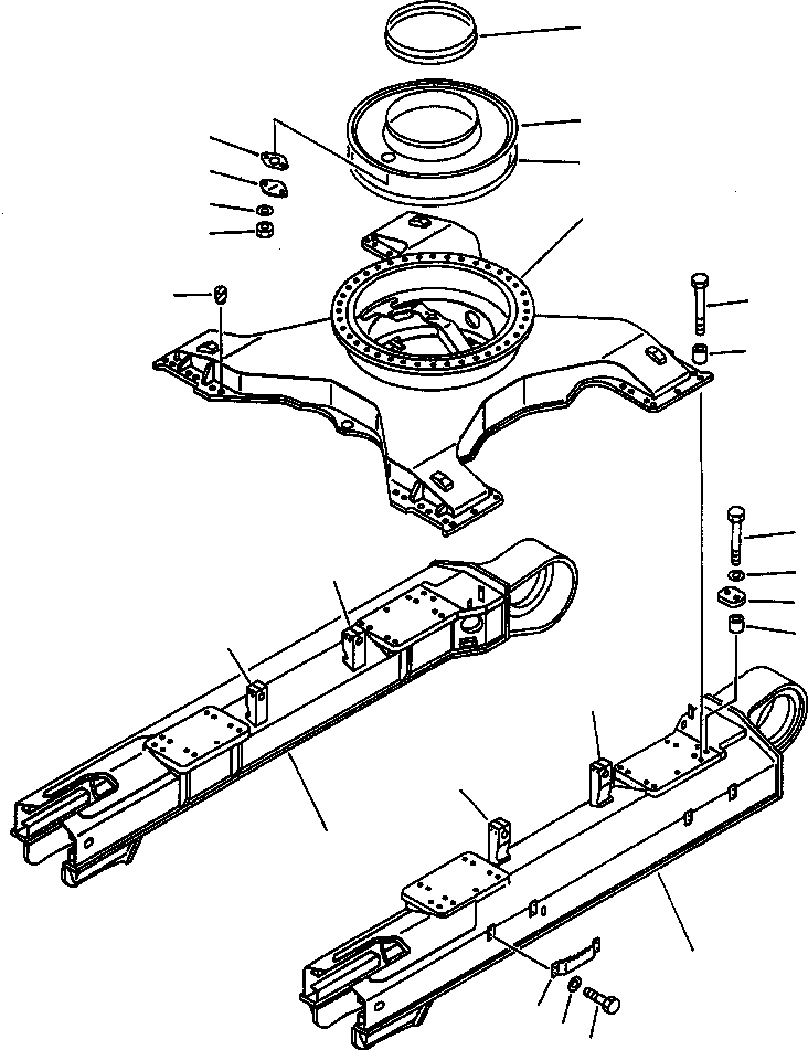 Прокладка 205-30-77181 KOMATSU