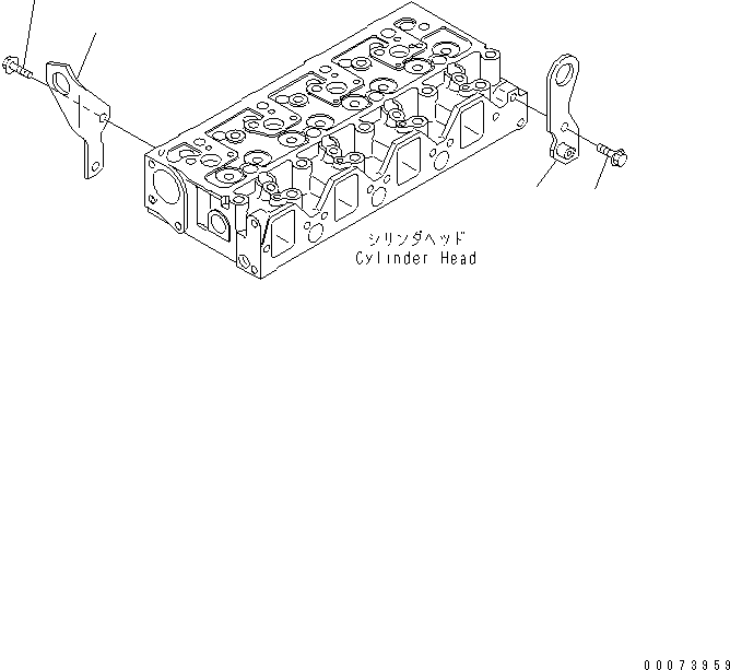 HANGER, REAR 6271-11-1910 KOMATSU