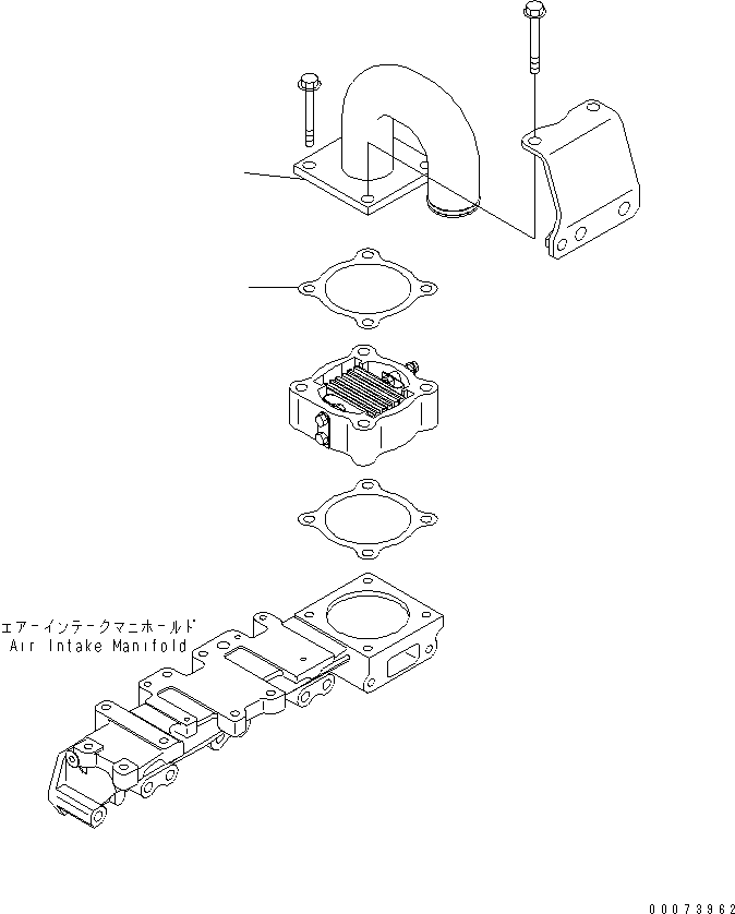 CONNECTOR, AIR 6271-11-4370 KOMATSU